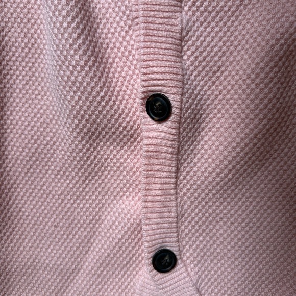 Pendleton Wool Light Pink Waffleknit Cardigan Large Clueless Preppy Balletcore - Picture 4 of 11